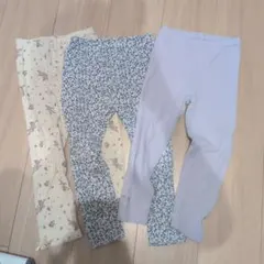 レギンスセット　プティマイン　ユニクロ　ハートレギンス