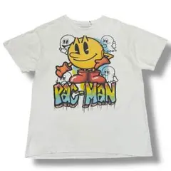 【L】PAC-MAN パックマン キャラクターTシャツ プリントTシャツ 半袖T