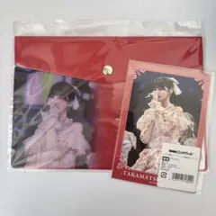 イコラブ　DMMスクラッチ　C賞 フラットポーチ　ブロマイド　髙松瞳