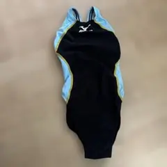 Fina認証 ミズノスポーツ水着 ブラック/ブルー