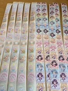 セーラームーン　ダッフィーフレンズ　ロールシール