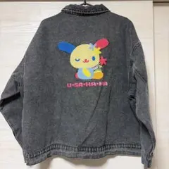 ウサハナ　デニムジャケット　Gジャン　Lサイズ　アベイル ウサハナ デニムジャケット Gジャン Lサイズ アベイル | Mercari