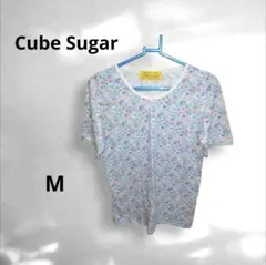 Cube Sugar 半袖 Tシャツ 花柄 Mサイズのサムネイル