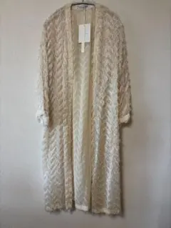GREED INTERNATIONAL フリンジジャガード ロングガウンのサムネイル