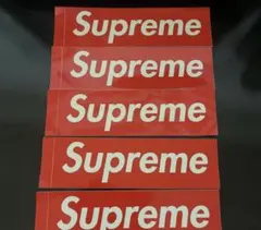 Supreme ステッカー シュプリーム　５枚