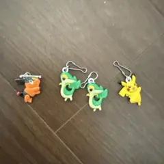 ポケモン キーホルダー　ファスナーチャーム　平成レトロ
