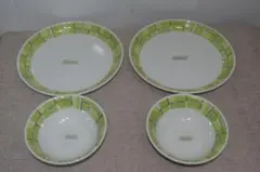 コールマン メラミンボウル・プレート各２枚セット