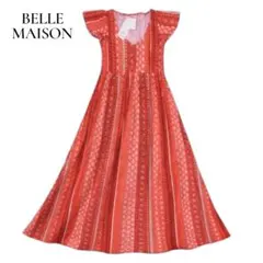 新品タグ付★BELLE MAISON ベルメゾン　ロングワンピース　Aライン