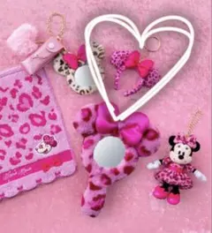 ミニー・マウス ヒョウ柄アイテムセット