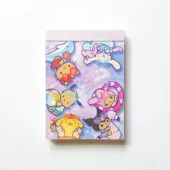 サンリオキャラクターズ♪サンリオ♪新品未使用ミニメモ♪2025年♪1個♪54