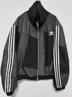 adidas パッチワークトラックジャケット　リメイク