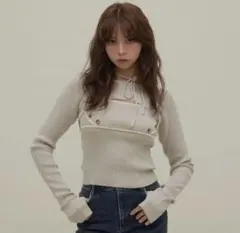 andmary Candy sleeve knit set - メルカリ