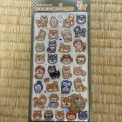 【正規品、新品未開封品】ボンボンドロップシール クーリア 和柄　柴犬