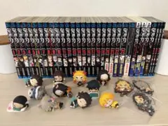 【鬼滅の刃】全巻➕外伝他➕マスコット11個➕ラバーマスコット3個