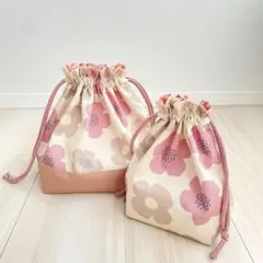 お弁当袋・コップ袋⭐︎2点セット