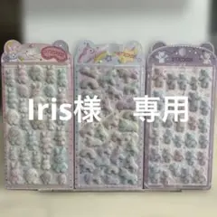 海外正規品 ウサギ&ユニコーン&カラフルベアー3枚❣️フロッキーシール