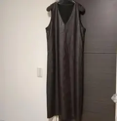 しまむら☆レザージャンパースカート☆Lサイズ