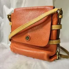 HUNTING WORLD ショルダーバッグ オレンジ レザーのサムネイル