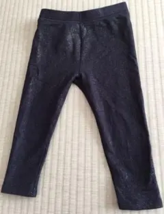 GAP レギンス パンツ 90 黒ラメ