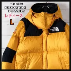 《レディース》ザノースフェイス　ダウンジャケット　サミットシリーズ　L 黄色