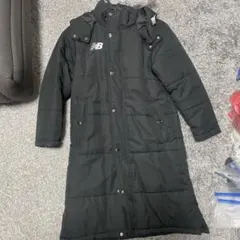 New Balance ブラック ベンチコート 140