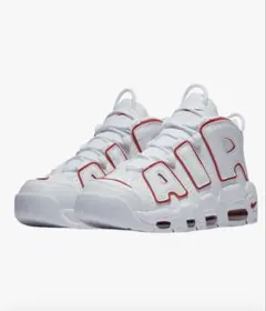 NIKE AIR MORE UPTEMPO ホワイト/バージティレッド 2021