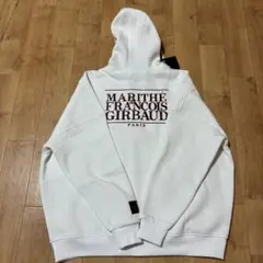 【新品/タグ付】marithe francois girbaud パーカー 白のサムネイル
