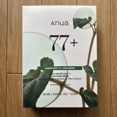 Anua ドクダミ77 スージングシートマスク 10枚