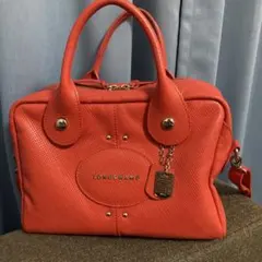 LONGCHAMP クアドリ2WAYレザーバッグ　定価約6万円