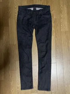 X-girl HEART POCKET スキニージーンズ　ブラックデニム　26