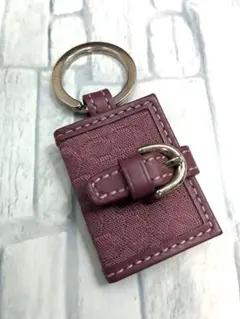 デルヴォー DELVAUX PinD キーリング チャーム ピンク レザー - メルカリ