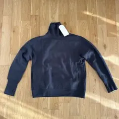 新品 sacai ジョンスメドレー ニット スウェット プルパーカー 黒 1 S