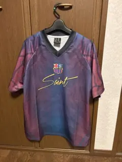 FCバルセロナ travis scott サッカーシャツ NIKE Mサイズ - メルカリ