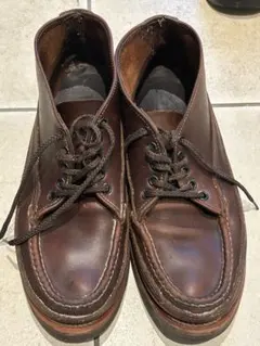 ラッセルモカシン スポーティングクレーチャッカ クロムエクセル バーガンディ