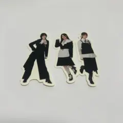 櫻坂46 浅井恋乃未 山田桃実 勝又春 櫻坂カフェ フレークシールのサムネイル