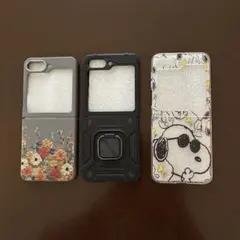 Galaxy Z Flip 5用ケース 3点セット