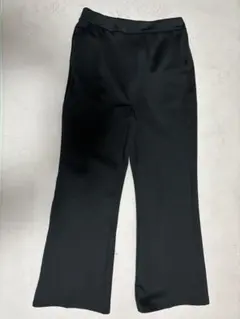 【値下げ】新品　未使用 ブラック フレアパンツ　スラックス