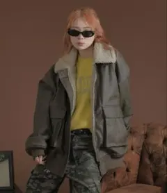 sedacleボアブルゾン ブラウンのMサイズ 2025年最新】sedacle ボアブルゾンの人気アイテム - メルカリ