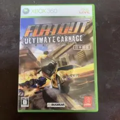 XBOX360 フラットアウト アルティメットカルネージ FLATOUT