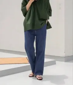 アーバンリサーチ　デニムワイドパンツ　S