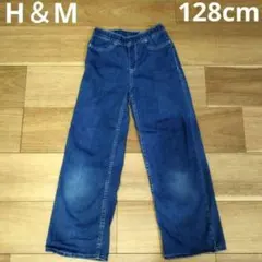H＆М＊薄手デニム　128cm