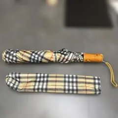 Burberry チェック柄 折りたたみ傘