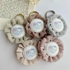 ④ベージュ♡雨の日も安心な簡易耐水仕様♡シフォン♡マタニティマークのサムネイル