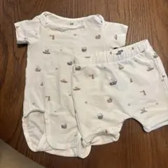 オーガニックコットン ロンパース