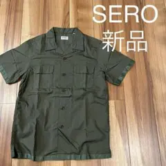 新品 SERO オープンカラーシャツ ボックスシルエット 定価11000円のサムネイル