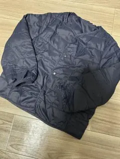 ユニクロ　ポケッタブル　ネイビー　中綿ダウン100cm