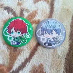 からぴち じゃぱぱ彡 ひろ彡 ペタっとねじまき刺繍缶バッジ