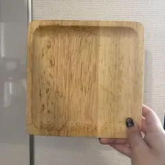 木製 スクエアプレート 正方形 皿