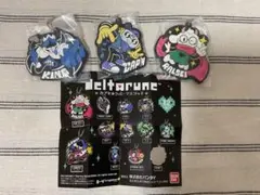 デルタルーン　ラバーマスコット　キーホルダー　ラルセイ　キング　キャップ