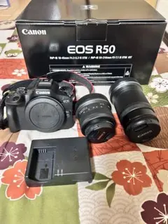 CanonEOSR50 ダブルズームキット ブラック スピードライト セット CanonEOSR50 ダブルズームキット ブラック スピードライト セット 2025